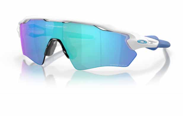 Oakley Radar EV XS Matte white Frame with Prizm Sapphire Lens 